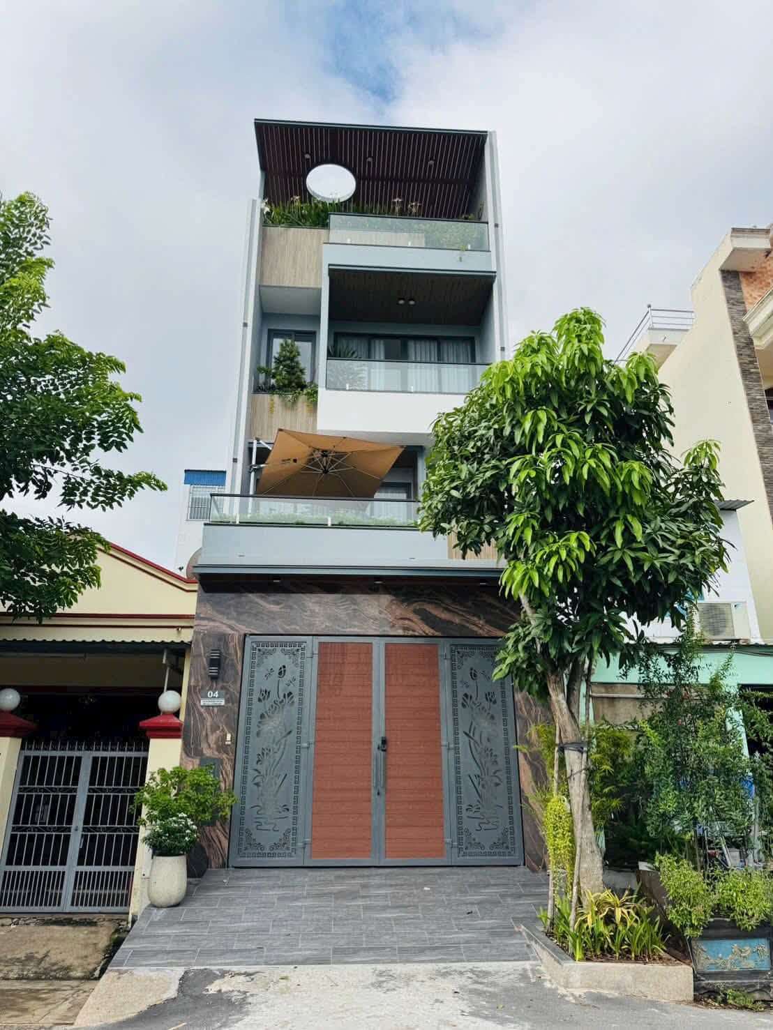 Nhà đường D4 KDC Phú Mỹ